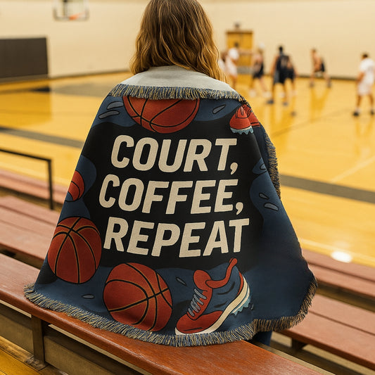 Basketball Mom Blanket
