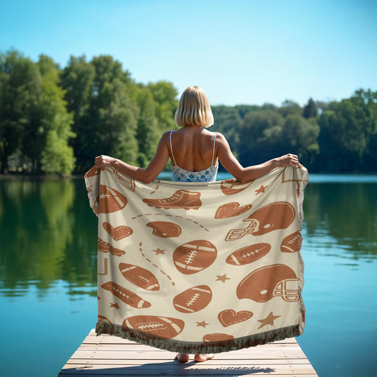 Football Mom Blanket