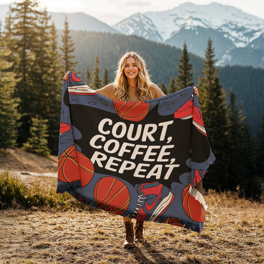 Basketball Mom Blanket